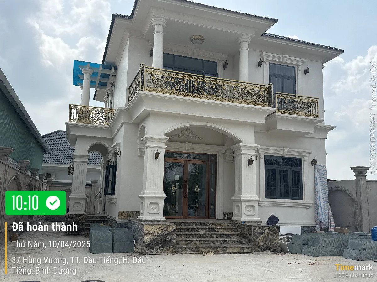 Xây Nhà Theo Số Tầng Trọn Gói – Mẫu Nhà 1 Trệt 1 Lầu - hình minh họa 3