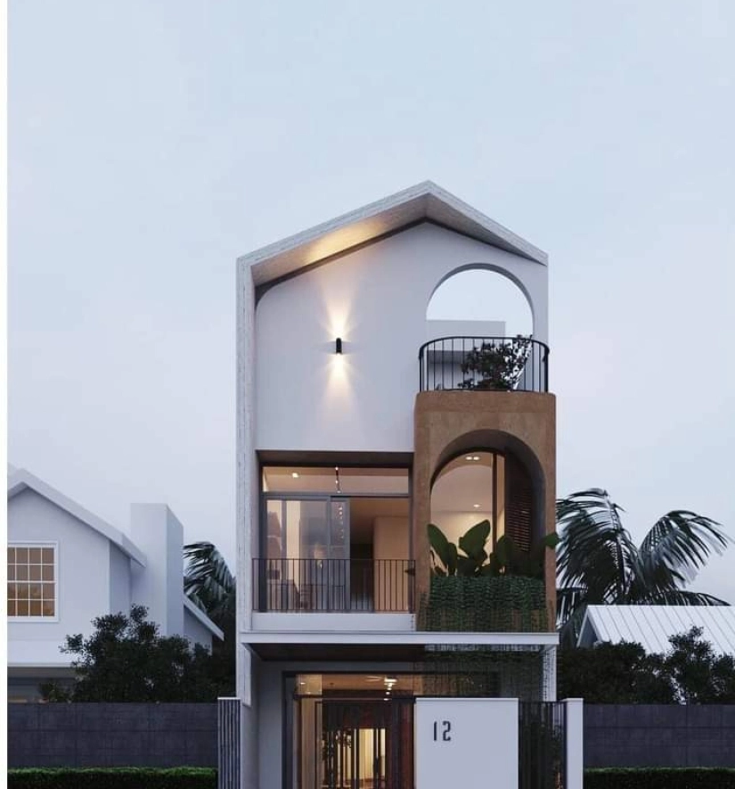 Thiết Kế Xây Dựng Nhà Phố 2 Tầng