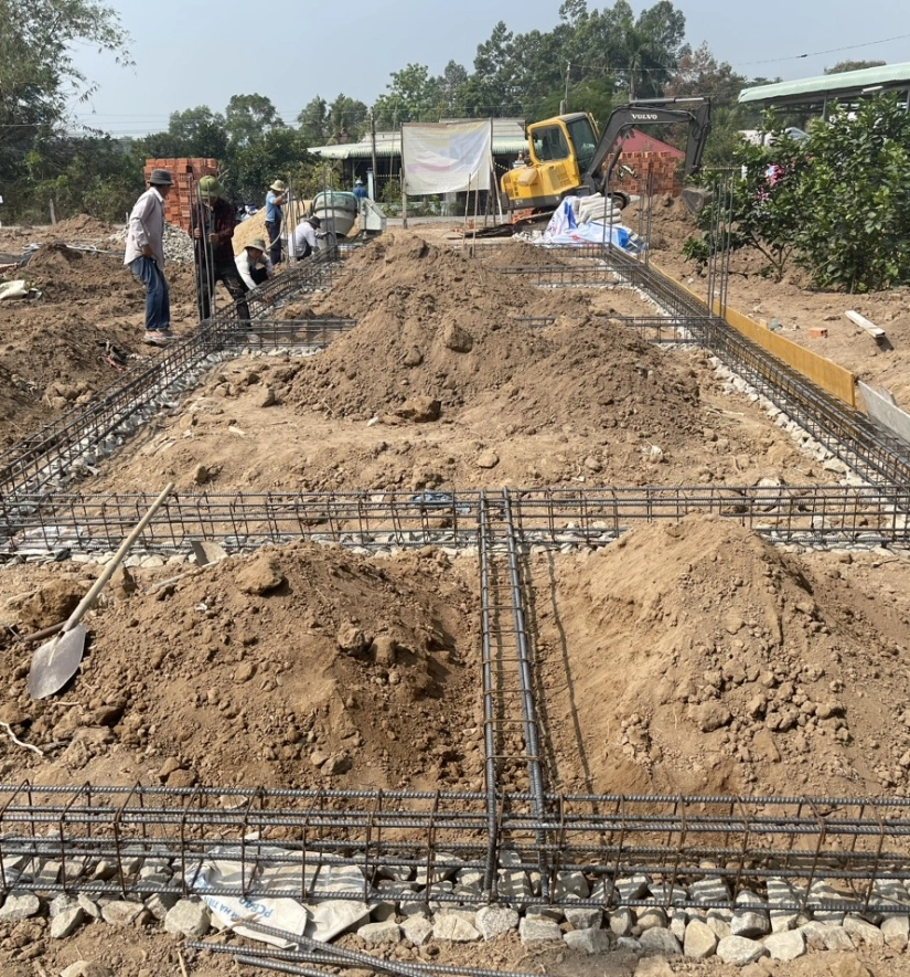 Xây Dựng Nhà Phố 1 Trệt + 1 Gác Lửng Hiện Đại (Mr Hùng) Bến Cát - Bình Dương