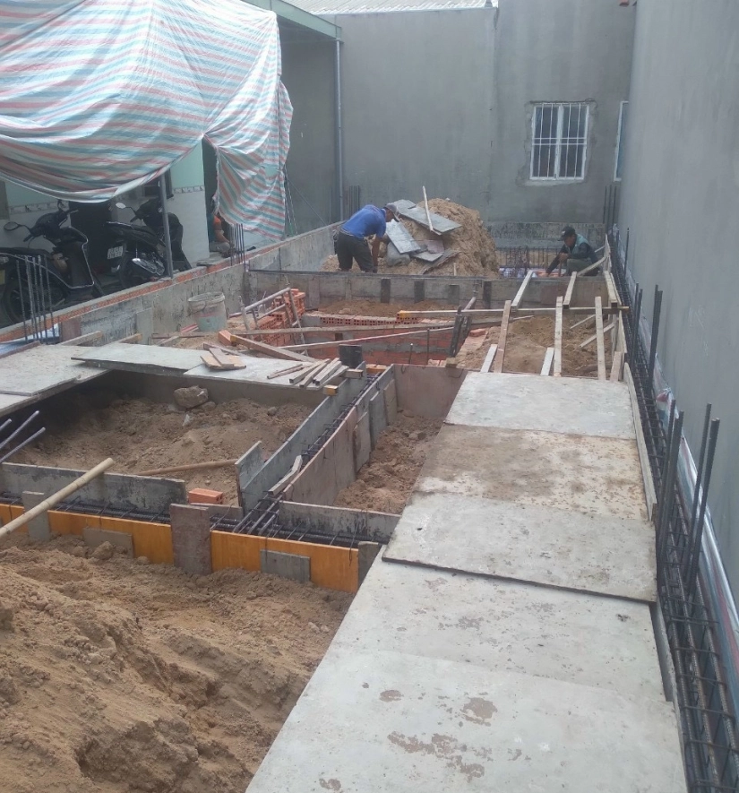 Thi Công Xây Dựng Nhà Phố Hiện Đại 3 Tầng (Mr Dũng) Tp Thủ Dầu Một - Bình Dương
