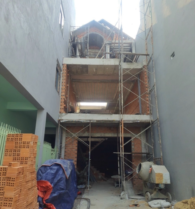Thi Công Xây Dựng Nhà Phố Hiện Đại 3 Tầng (Mr Dũng) Tp Thủ Dầu Một - Bình Dương