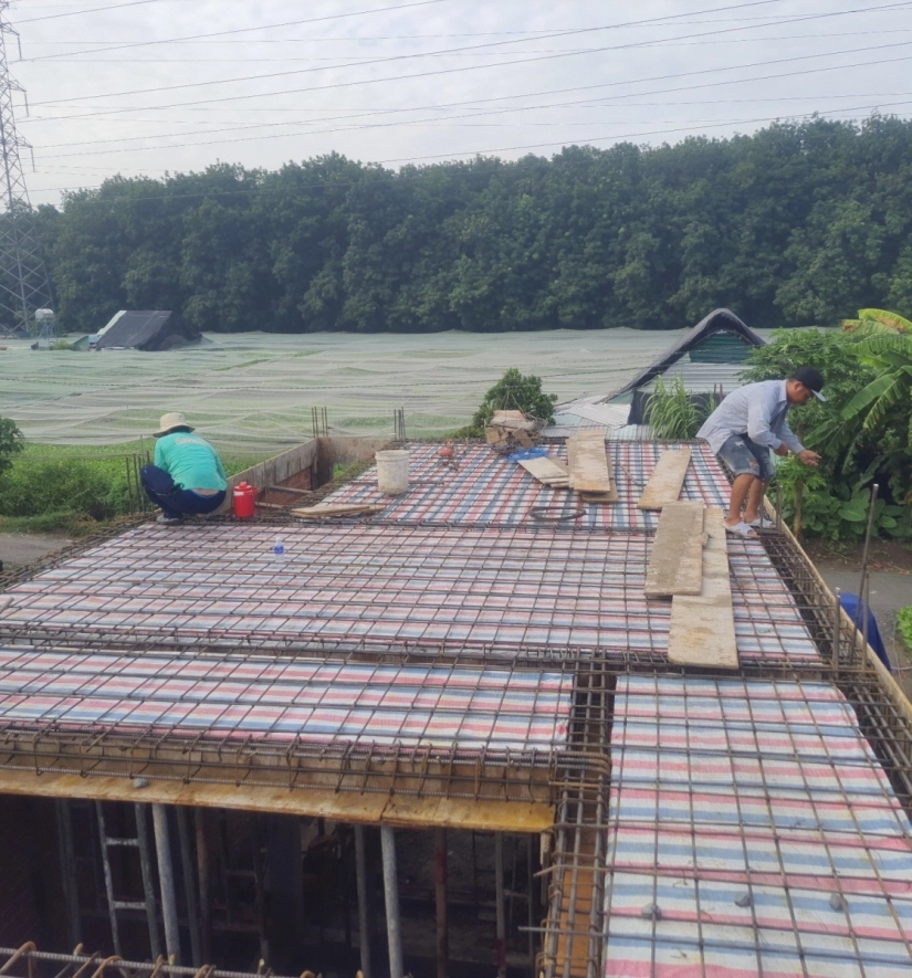 Thiết Kế - Thi Công Xây Dựng Nhà Phố 2 Tầng (Mr Sơn) Bến Cát - Bình Dương