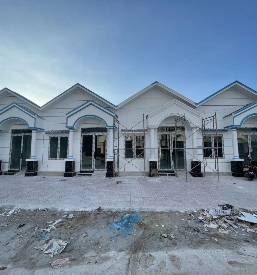 Thiết Kế  Thi Công Xây Dựng 20 Căn Nhà Liền Kề Bàu Bàng - Bến Tượng