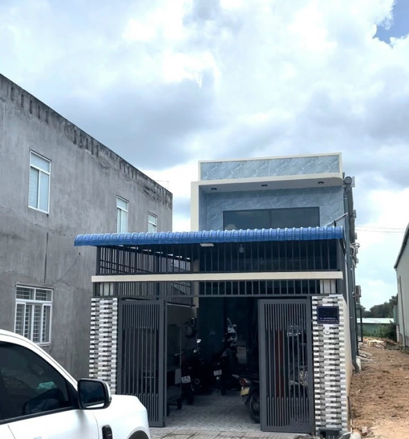 Xây Dựng Nhà Phố 1 Trệt + 1 Gác Lửng Hiện Đại (Ms.thạo) Tân Uyên - Bình Dương