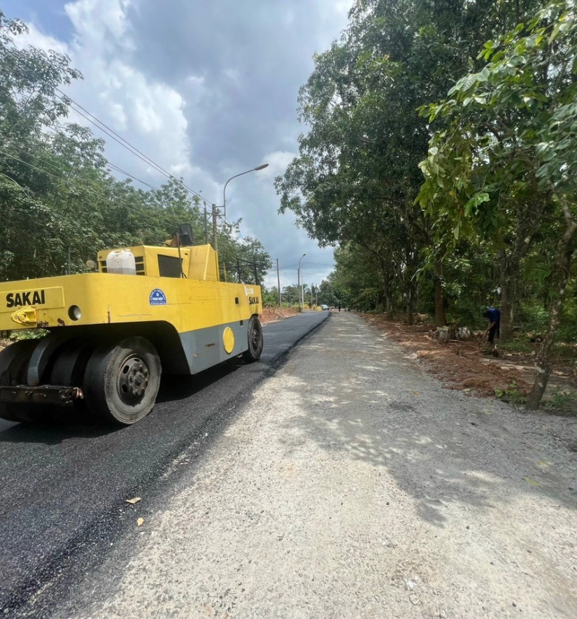 Thảm Bê Tông Nhựa Nóng Đường Nội Bộ Khu Dân Cư Phước Hòa - Phú Giáo - Bình Dương