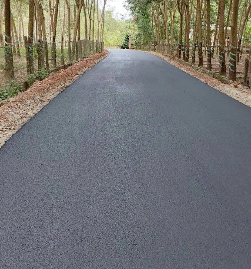 Thảm Bê Tông Nhựa Nóng Tuyến Đường An Bình 86 - Phú Giáo - Bình Dương