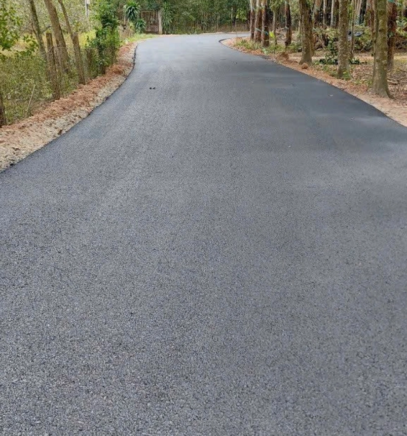 Thảm Bê Tông Nhựa Nóng Tuyến Đường An Bình 86 - Phú Giáo - Bình Dương