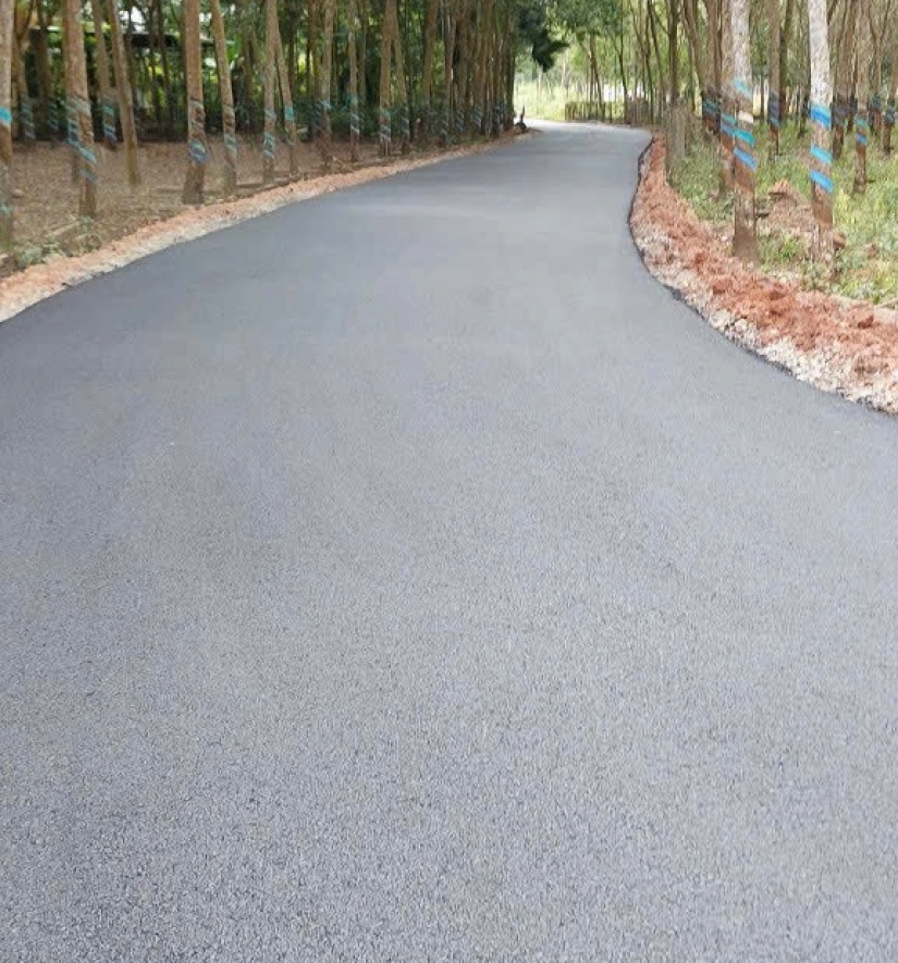 Thảm Bê Tông Nhựa Nóng Tuyến Đường An Bình 86 - Phú Giáo - Bình Dương