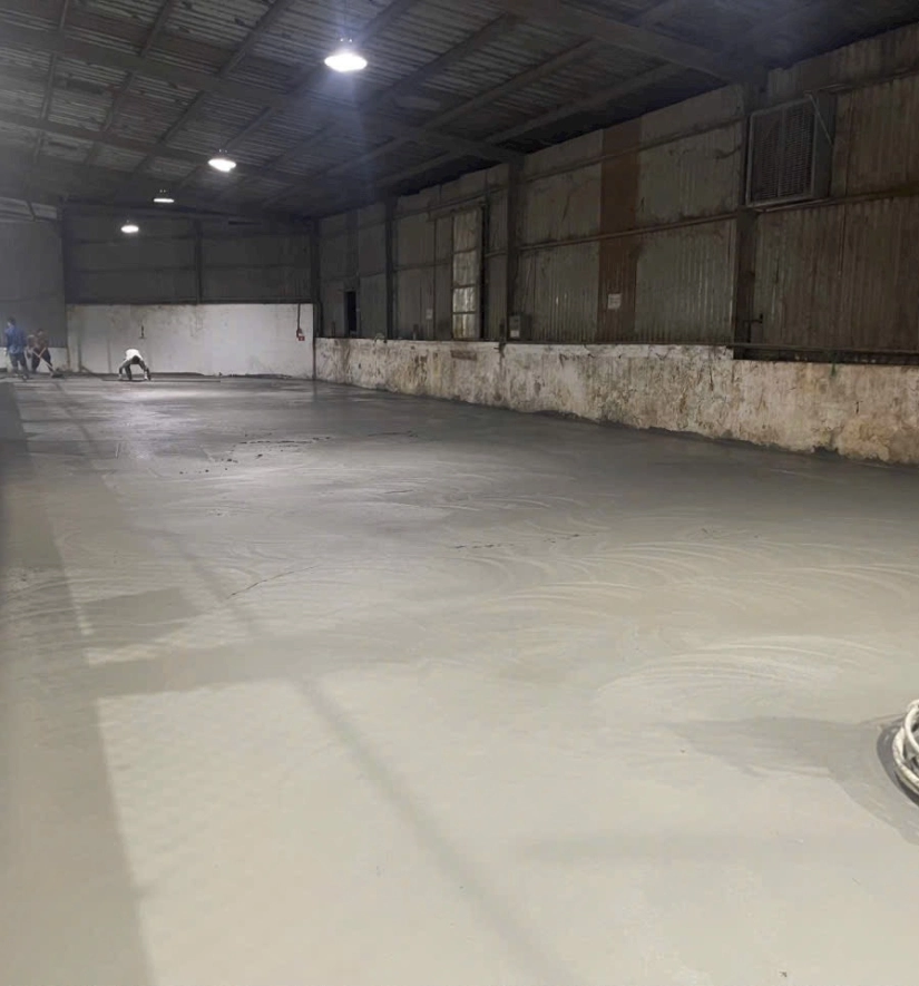 Thi Công Hạng Mục Đổ Bê Tông + Sơn Nền Epoxy Giai Đoạn 2 Công Ty Boxinya