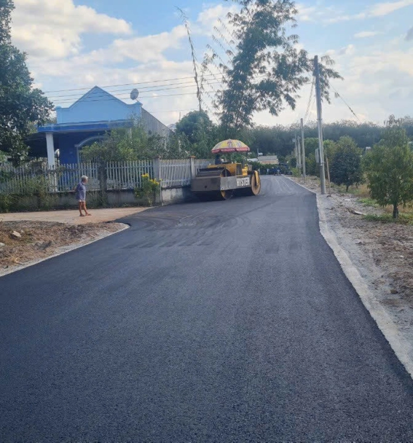 Thảm Bê Tông Nhựa Nóng Tuyến Đường Số 9 - Phú Giáo - Bình Dương