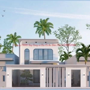 THIẾT KẾ VÀ XÂY DỰNG NHÀ PHỐ 1 TRỆT + 1 GÁC LỬNG HIỆN ĐẠI (MR HÙNG) CÁI BÈ - TIỀN GIANG