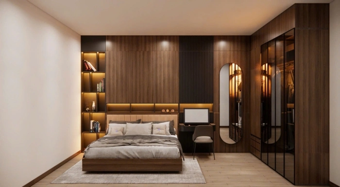 Thiết Kế Và Xây Dựng Nhà Phố 1 Trệt + 1 Gác Lửng Hiện Đại (Mr Hùng) Cái Bè - Tiền Giang