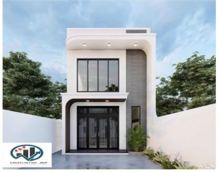 Thiết Kế Và Xây Dựng Nhà Phố 1 Trệt + 1 Gác Lửng Hiện Đại (Ms Hà) Bến Cát - Bình Dương